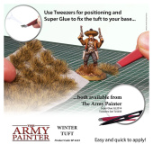 Army Painter: Battlefield Basing - Winter Tuft Army Painter: Battlefield Basing - Winter Tuft