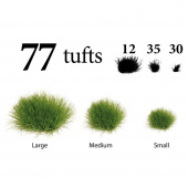Army Painter: Battlefield Basing - Woodland Tuft Army Painter: Battlefield Basing - Woodland Tuft