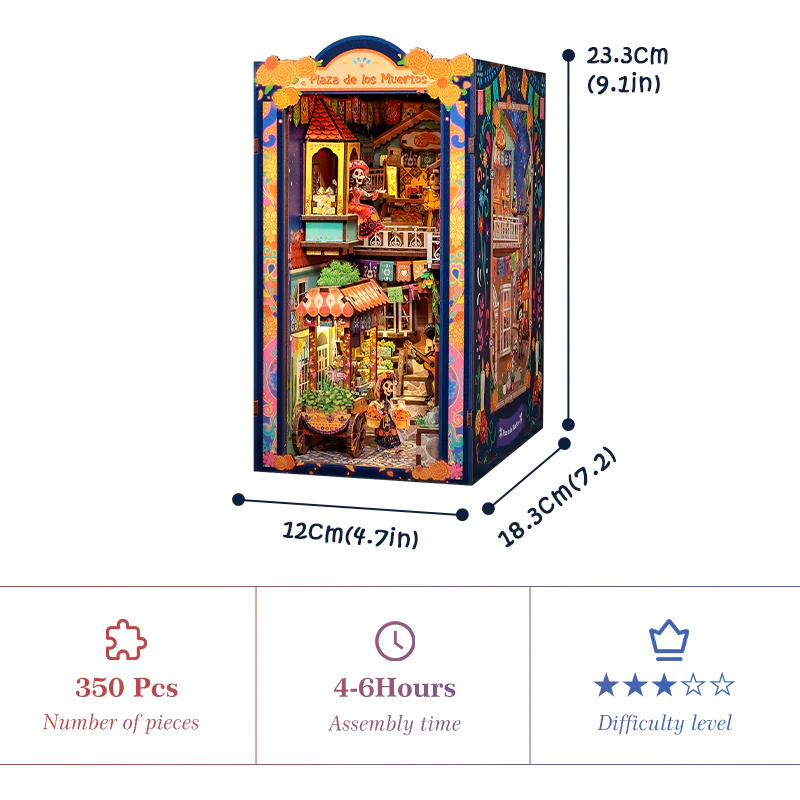 Cutebee Book Nook - Plaza de los Muertos