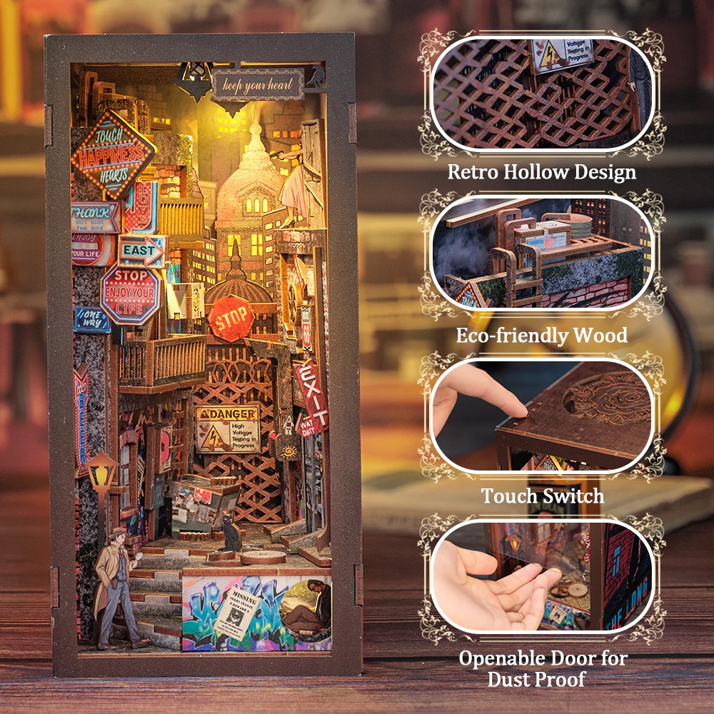 Cutebee Book Nook - The Long Goodbye