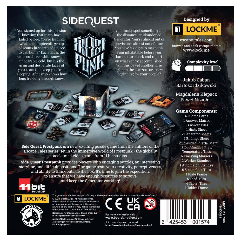 SideQuest: Frostpunk