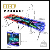Beer Pong Table LED