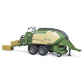 Bruder Krone Big Pack 1290 med 2 firkantede baller hø Bruder Krone Big Pack 1290 med 2 firkantede baller hø