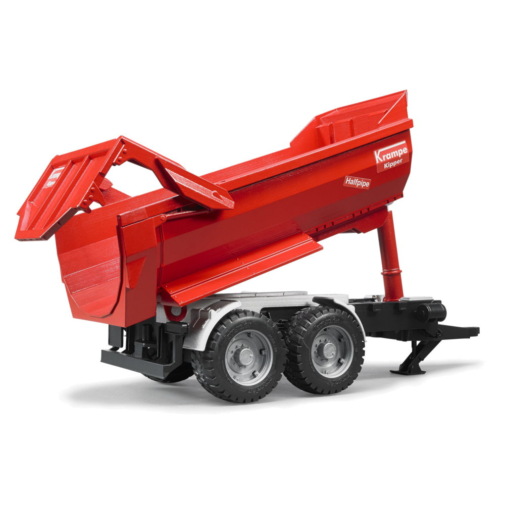 Bruder Krampe Tandem-Halfpipe tipvogn