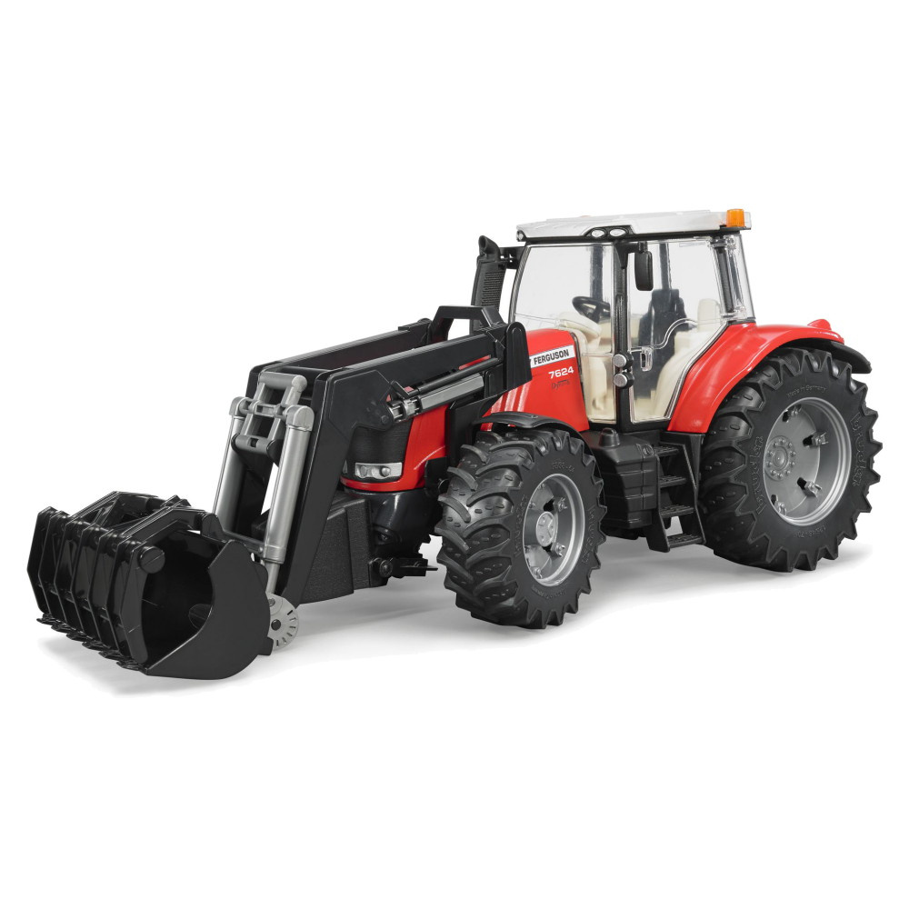 Bruder Massey Ferguson 7600 Traktor med frontlæsser