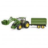 Bruder John Deere 7R 350 med frontlæsser+tipper Bruder John Deere 7R 350 med frontlæsser+tipper