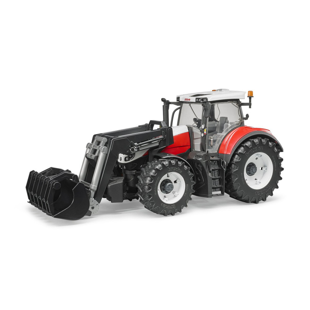 Steyr 6300 Terrus CVT med frontlæsser
