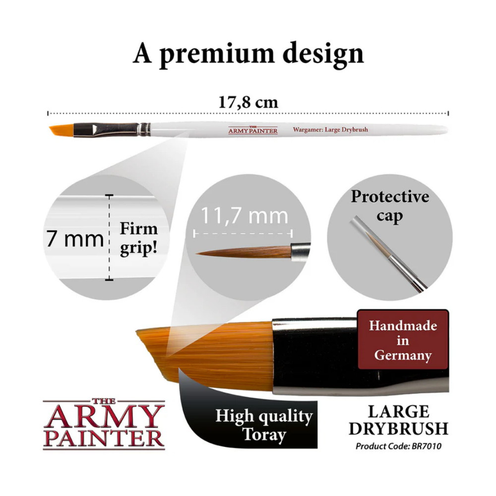 Army Painter: Wargamer Brush - Large Drybrush