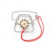 Metal Telephone Puzzle Metal Telephone Puzzle