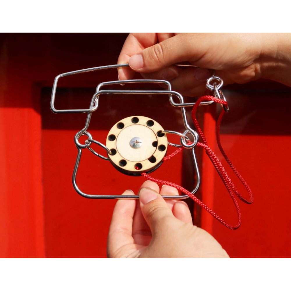 Metal Telephone Puzzle