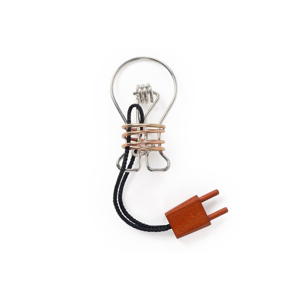 Metal Light Bulb Puzzle