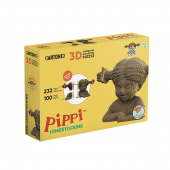 Tegneserie 3D puslespil - Pippi Langstrømpe 232 Dele Tegneserie 3D puslespil - Pippi Langstrømpe 232 Dele