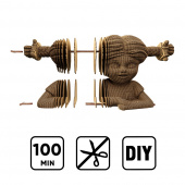 Tegneserie 3D puslespil - Pippi Langstrømpe 232 Dele Tegneserie 3D puslespil - Pippi Langstrømpe 232 Dele