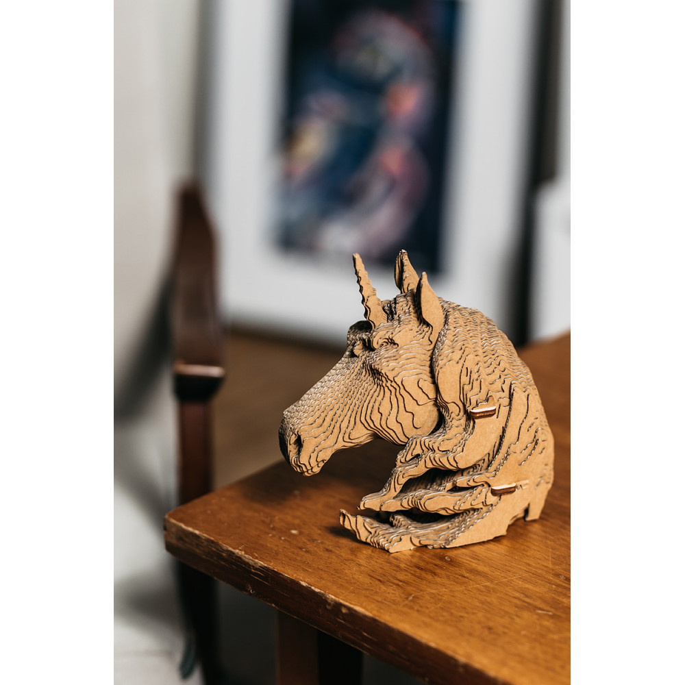 Cartonic 3D-puslespil - Enhjørning 65 dele