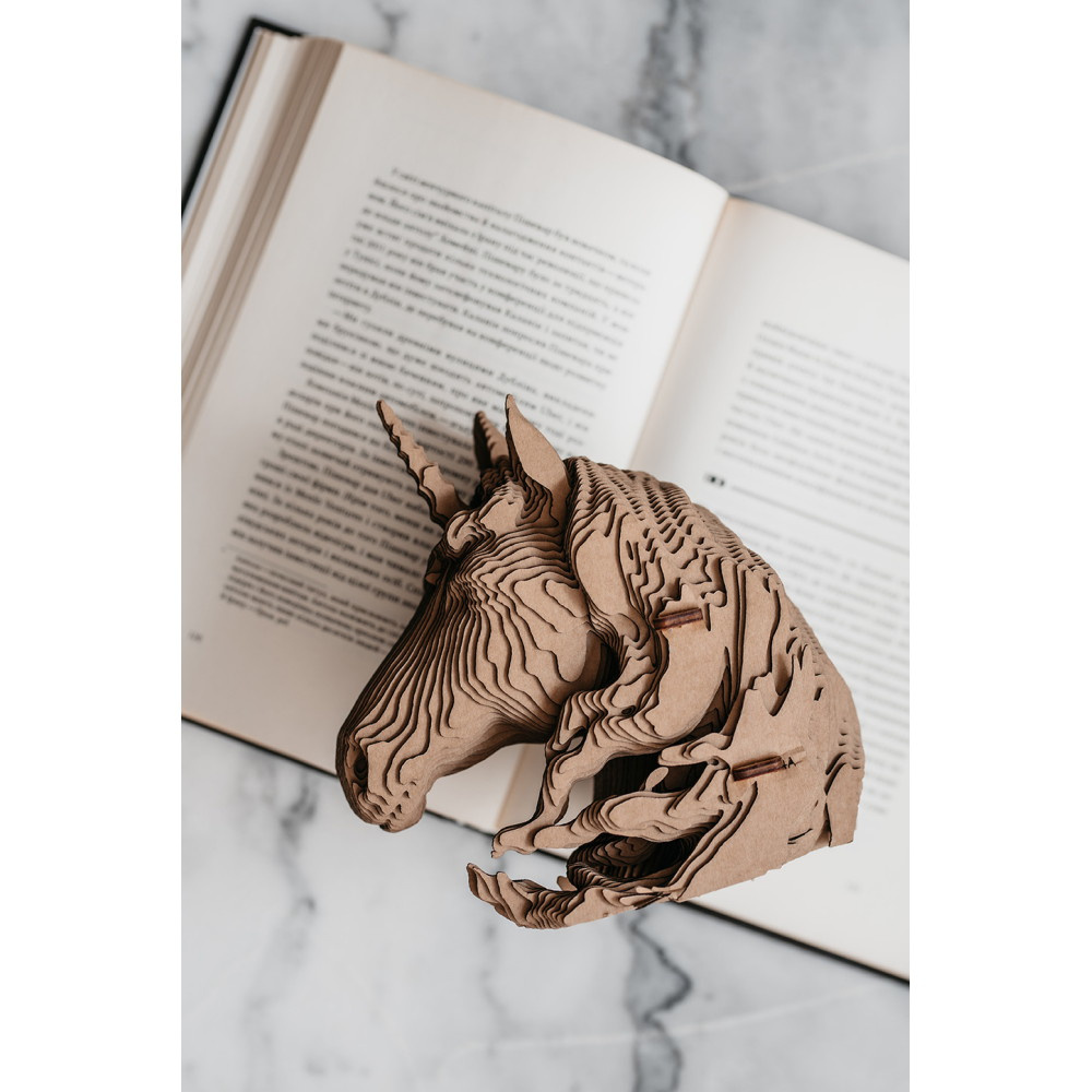 Cartonic 3D-puslespil - Enhjørning 65 dele