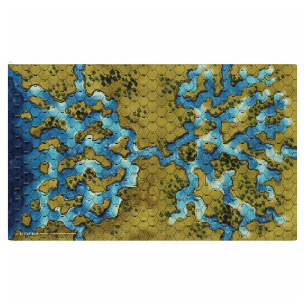 BattleTech: Savannah River Delta BattleMat (Exp.)