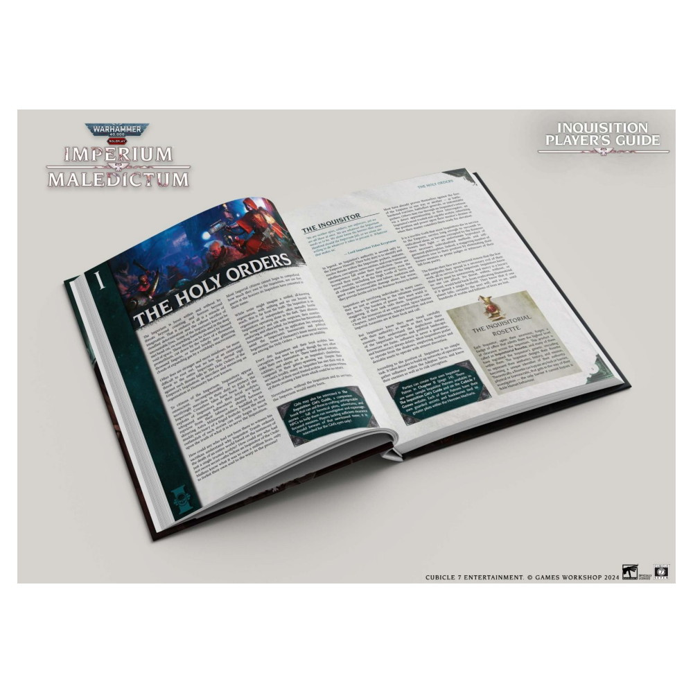 Warhammer 40,000 RPG: Imperium Maledictum - Inquisition Player's Guide
