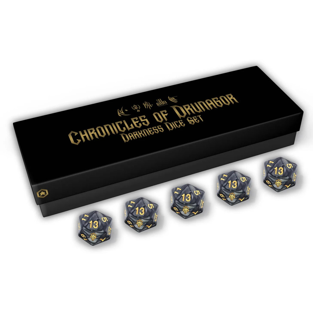 Chronicles of Drunagor: Darkness Dice Set (Exp.)