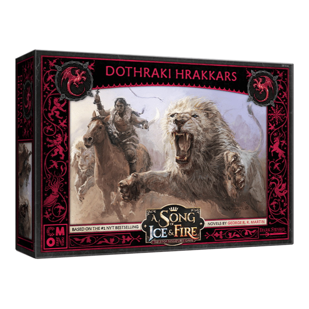 A Song of Ice & Fire: Miniatures Game - Dothraki Hrakkars (Exp.)