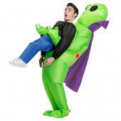 Oppustelig Super Alien kostume Oppustelig Super Alien kostume