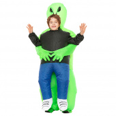 Oppustelig Alien kostume - Kids Oppustelig Alien kostume - Kids