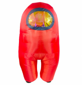 Oppustelig Among Us kostume Oppustelig Among Us kostume