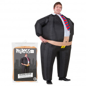 Oppustelig Big Boss kostume Oppustelig Big Boss kostume