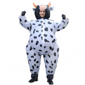 Oppustelig Cow kostume Oppustelig Cow kostume