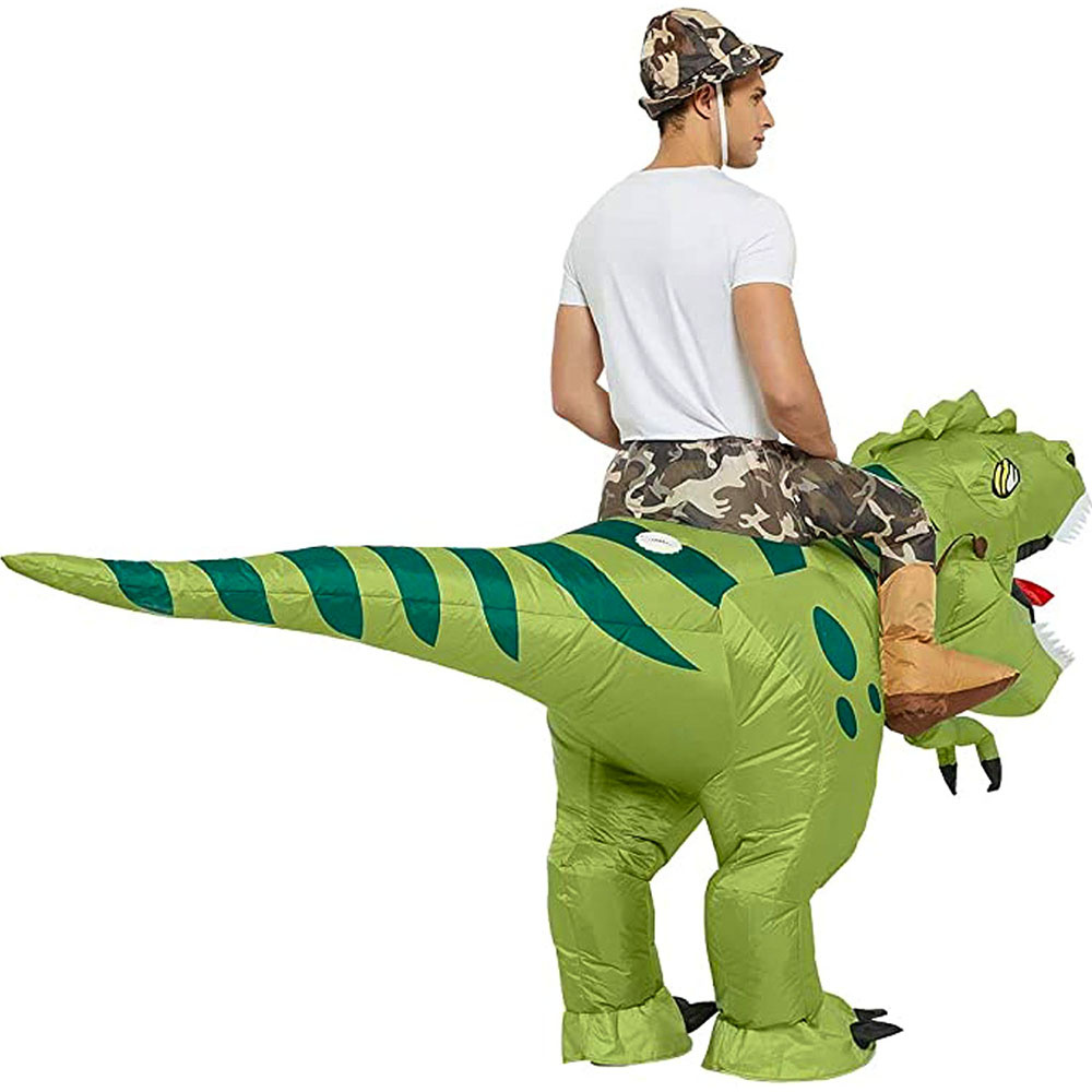 Oppustelig T-Rex kostume