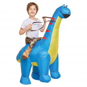Oppustelig Diplodocus kostume - Kids