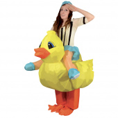 Oppustelig Duck kostume