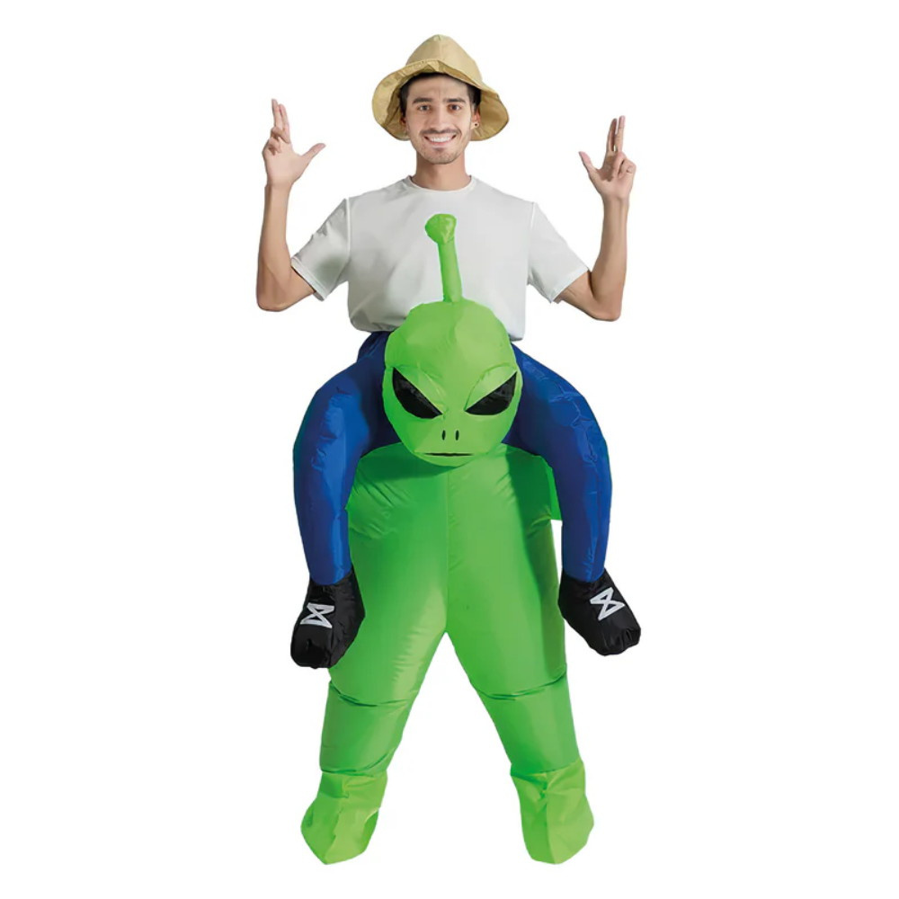 Oppustelig kostume Alien