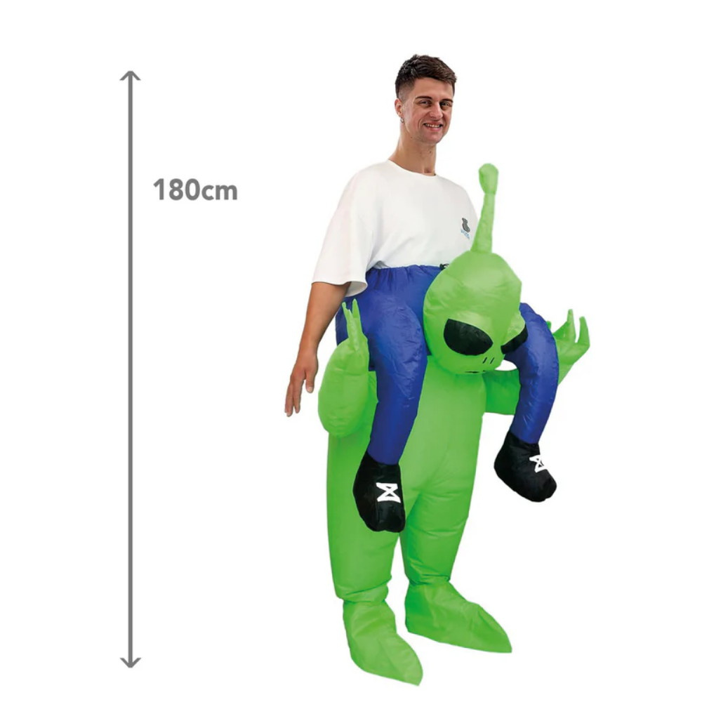 Oppustelig kostume Alien