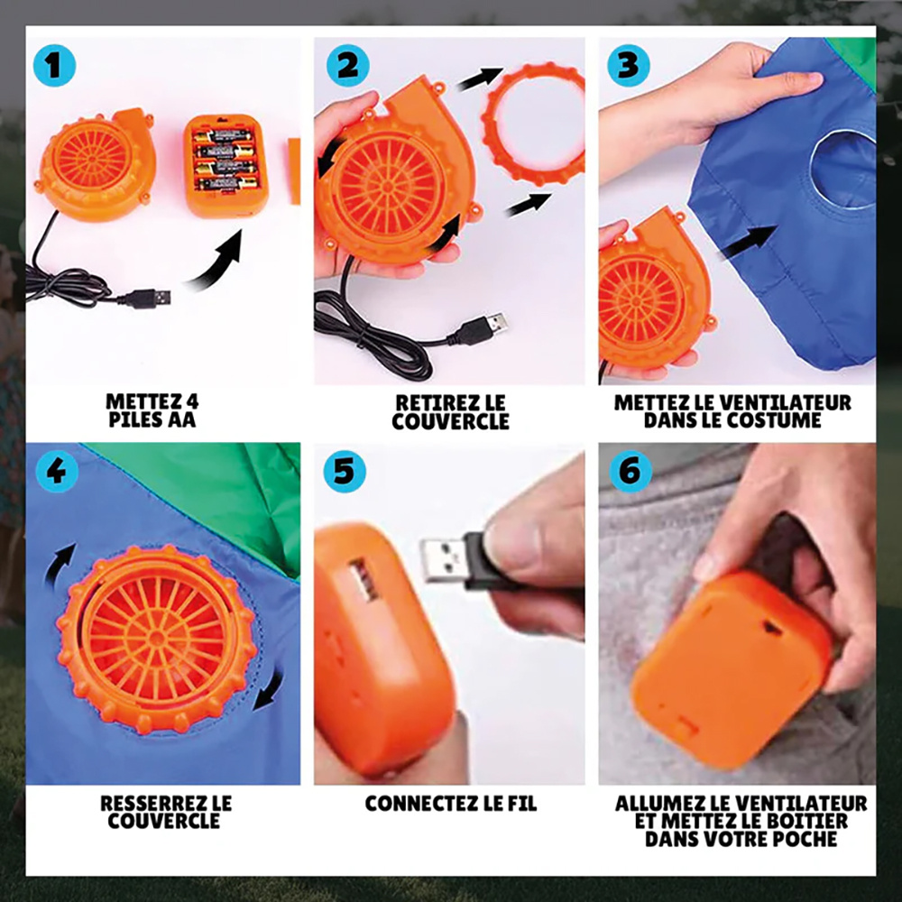 Inflatable Alien Costume 2