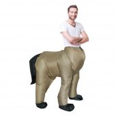 Oppustelig Centaur kostume Oppustelig Centaur kostume