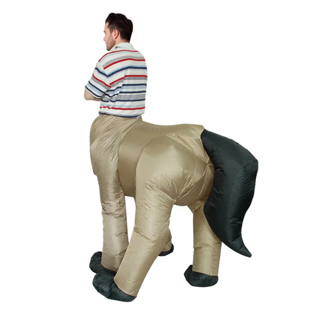 Oppustelig Centaur kostume