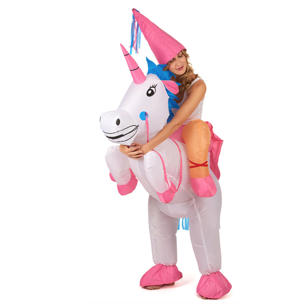Oppustelig Unicorn kostume