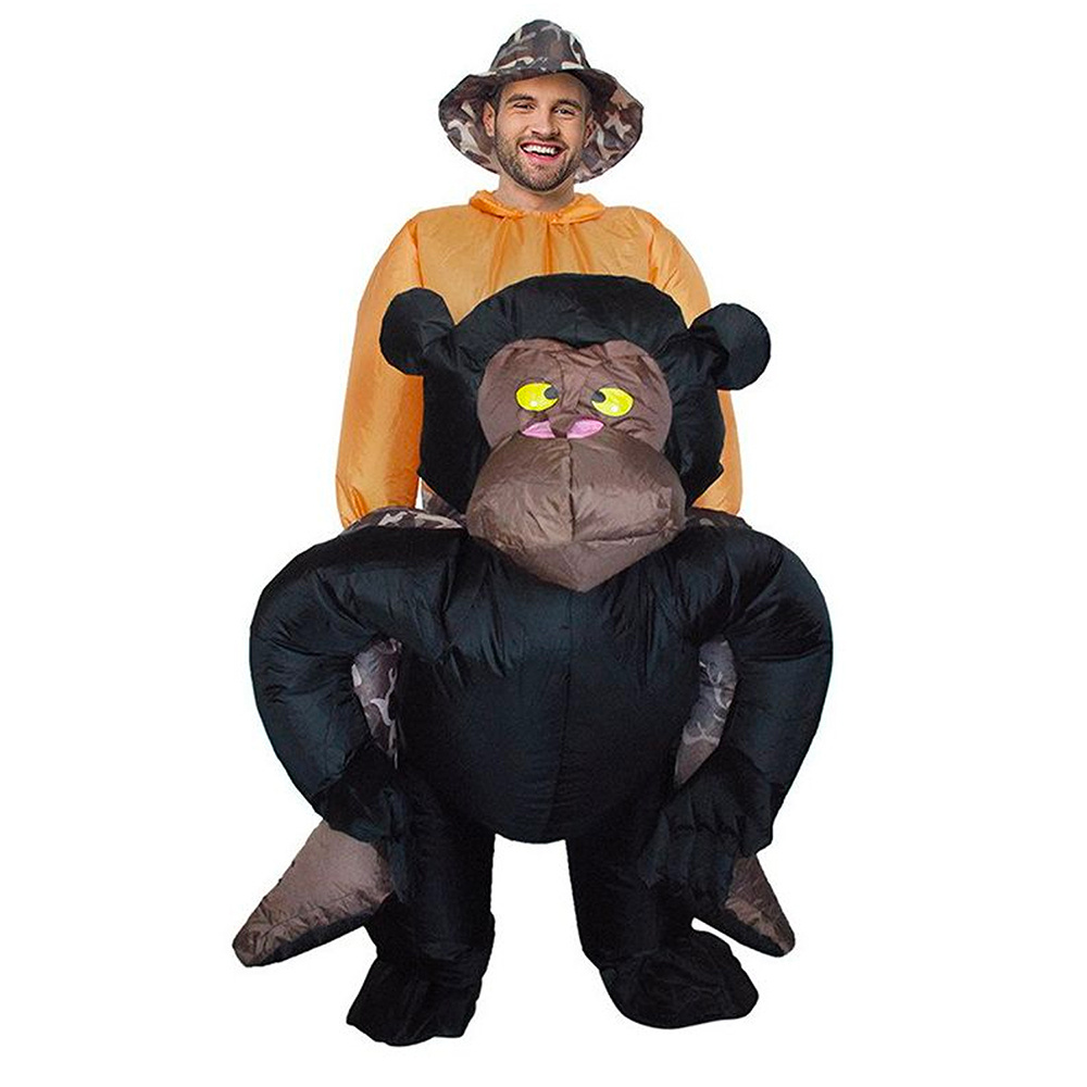 Oppustelig Monkey kostume