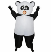 Oppustelig Panda kostume