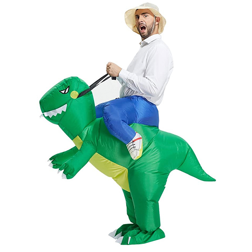 Oppustelig Raptor kostume