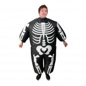 Oppustelig Skeleton kostume Oppustelig Skeleton kostume