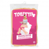 Oppustelig WC kostume Oppustelig WC kostume