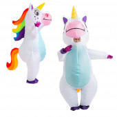 Oppustelig Giant Unicorn kostume Oppustelig Giant Unicorn kostume