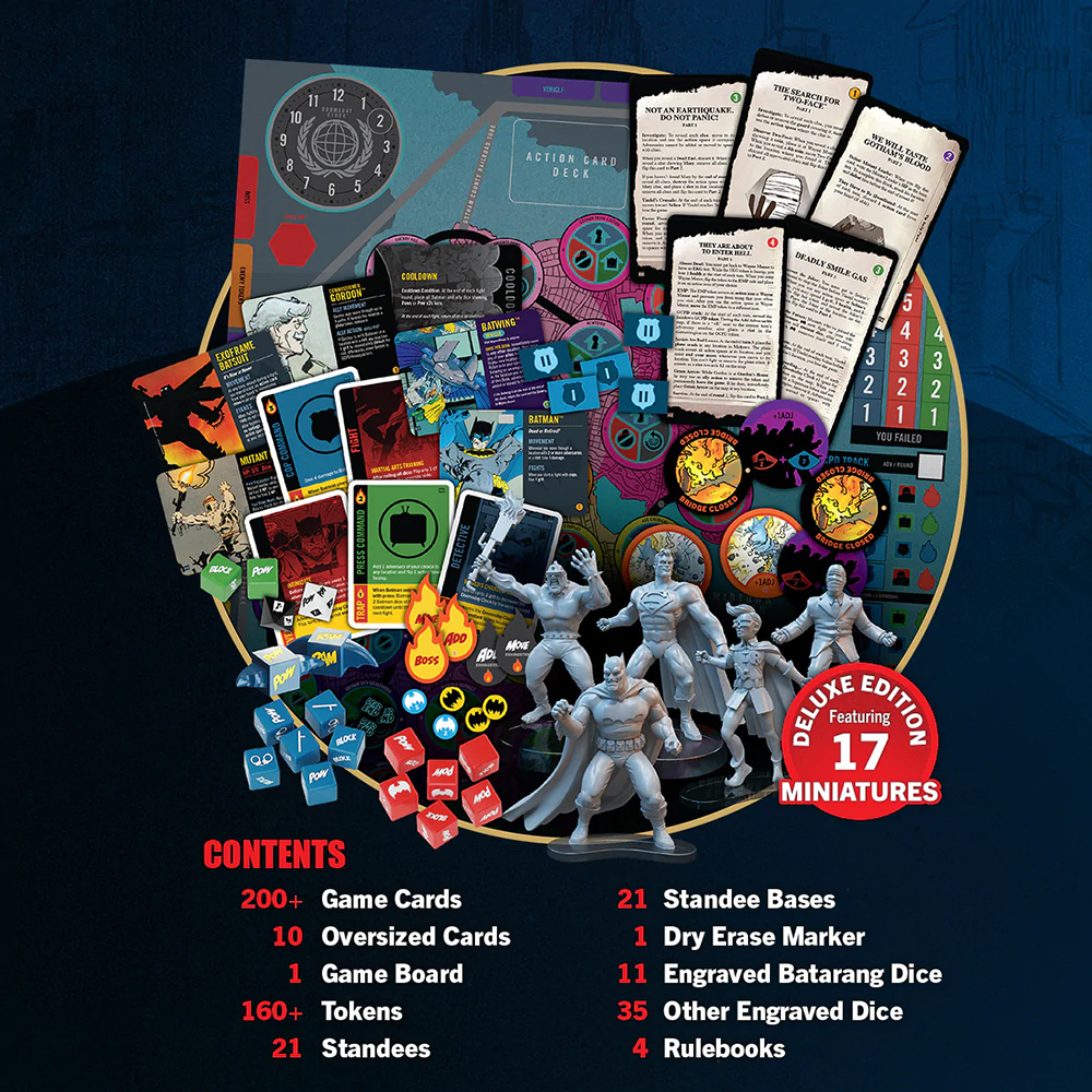 Batman: The Dark Knight Returns Board Game - Deluxe Edition