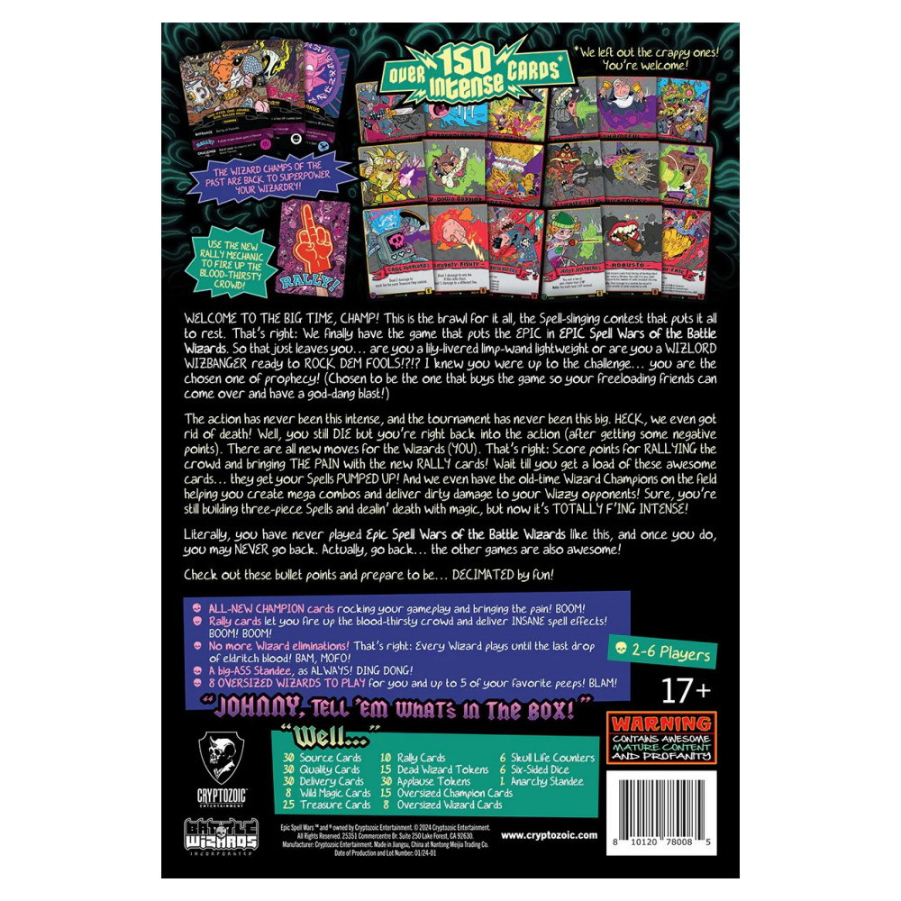 Epic Spell Wars of the Battle Wizards: Anarchy at the Arena