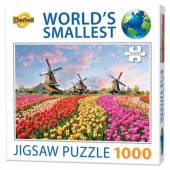 Verdens mindste puslespil: Dutch Windmills 1000 brikker