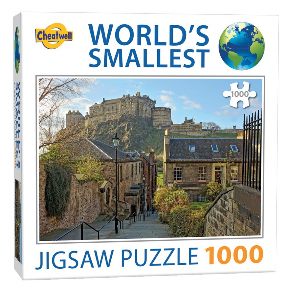 World's Smallest Edinburgh Castle 1000 Brikker