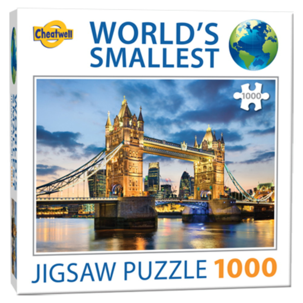 Verdens mindste puslespil: Tower Bridge 1000 brikker