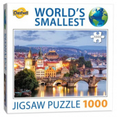 Verdens mindste puslespil: Prague Bridges 1000 brikker