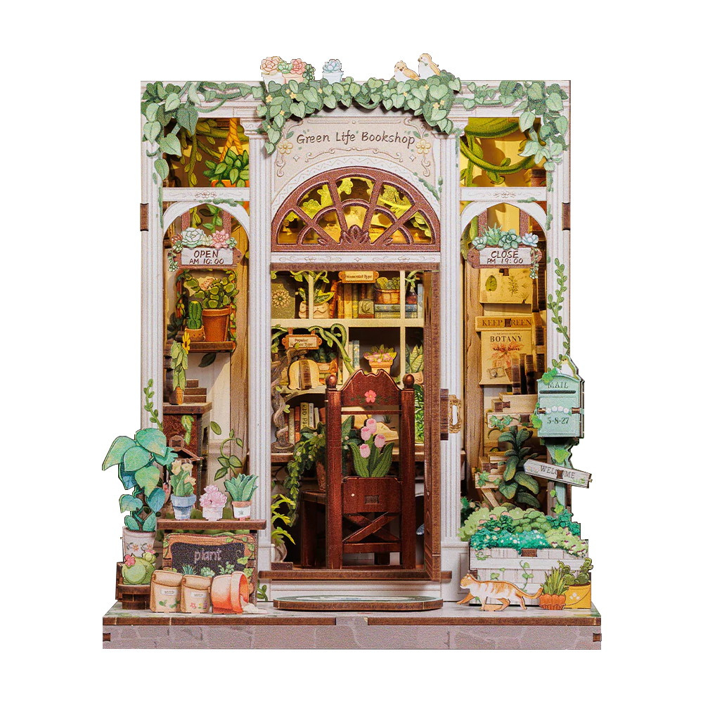 CuteBee Book Nook - Green Life Bookshop